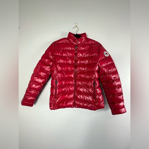 Giorgio Di Mare Red Puffer Jacket - Picture 1 of 6